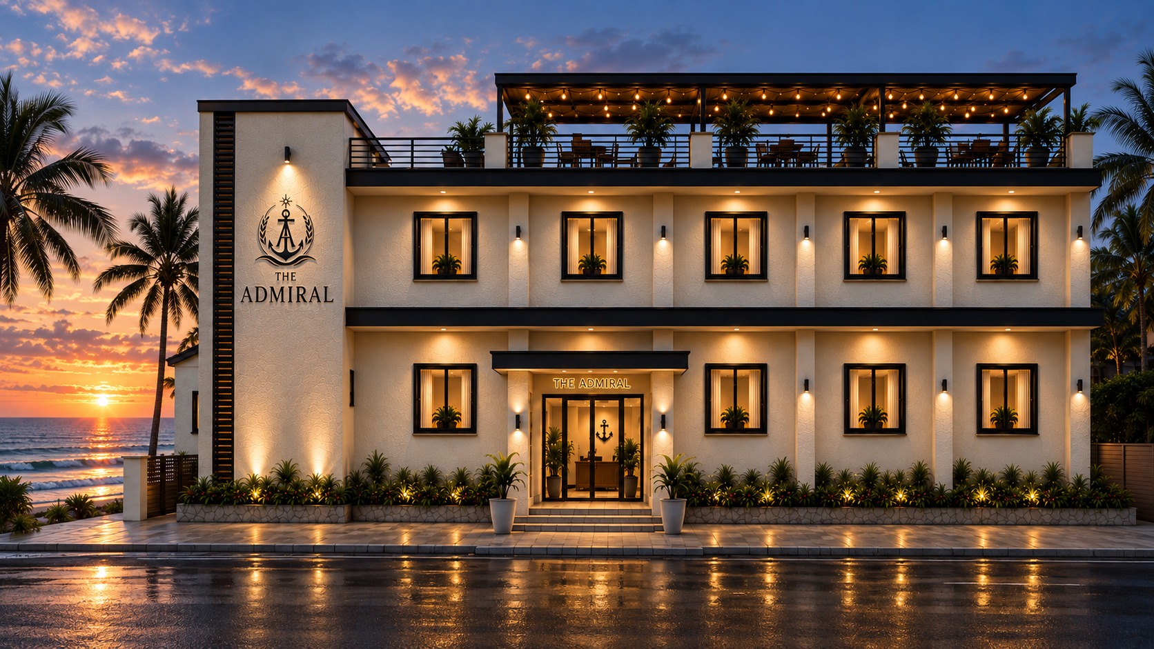 The Admiral coastal exterior concept